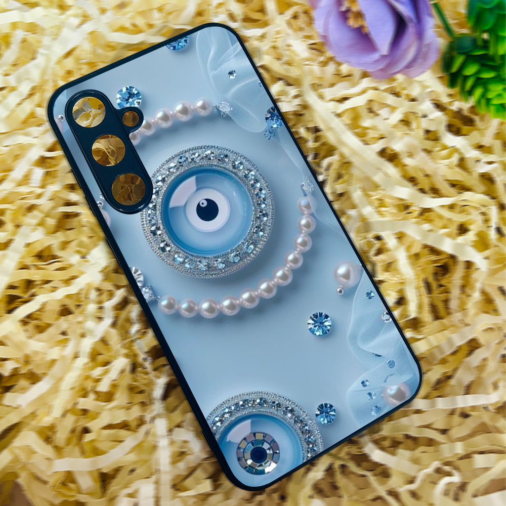 Pearl Amulet Metal Back Case for Samsung Galaxy S23fe 5G