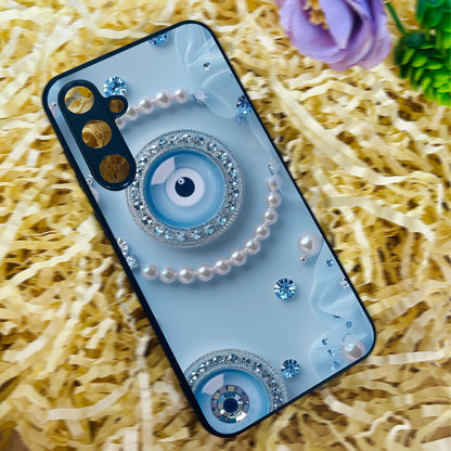 Pearl Amulet Metal Back Case for Samsung Galaxy S23fe 5G