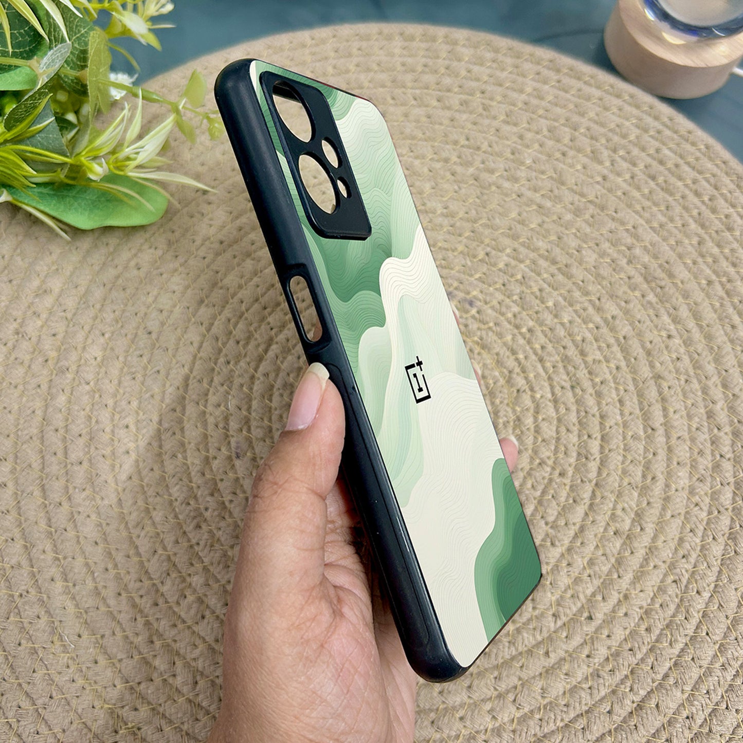 Mint Mist Glossy Case for Oneplus Nord CE 2 Lite (5G)