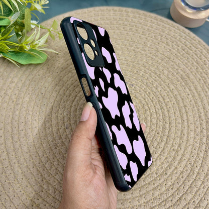Lavender Cow Print Glossy Case for Oneplus Nord CE 2 Lite (5G)