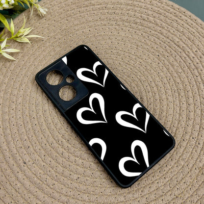 InkHeart Glossy Metal Back Case for Oneplus Nord CE 3 Lite (5G)