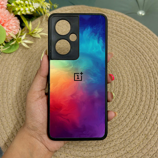 ColorFusion Glossy Metal Back Case for Oneplus Nord CE 3 Lite (5G)