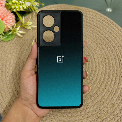 Midnight Teal Glossy Metal Back Case for Oneplus Nord CE 3 Lite (5G)