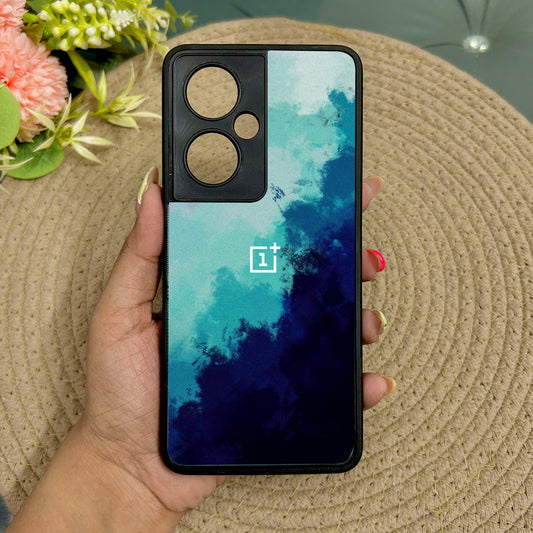 Bluora Glossy Metal Back Case for Oneplus Nord CE 3 Lite (5G)