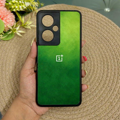 GreenAura Glossy Metal Back case for Oneplus Nord CE 3 Lite (5G)