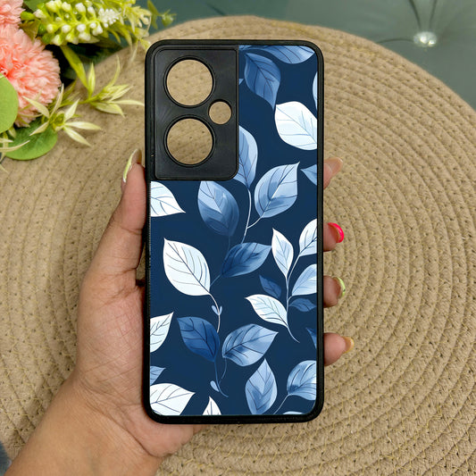 Lush Leaves Glossy Metal Back Case for Oneplus Nord CE 3 Lite (5G)
