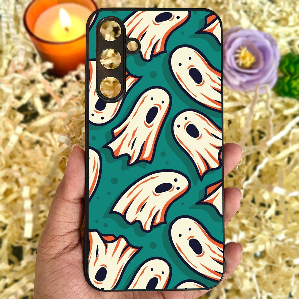 Spooky Gang Glossy Metal Back Case for Samsung Galaxy S23fe 5G