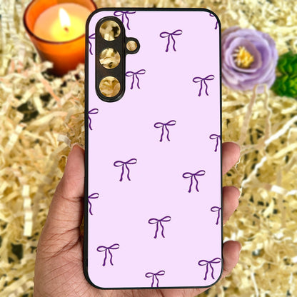 Tiny Bow Metal Back Case for Samsung Galaxy S23fe 5G