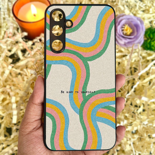 Kind Waves Metal Back Case for Samsung Galaxy S23fe 5G