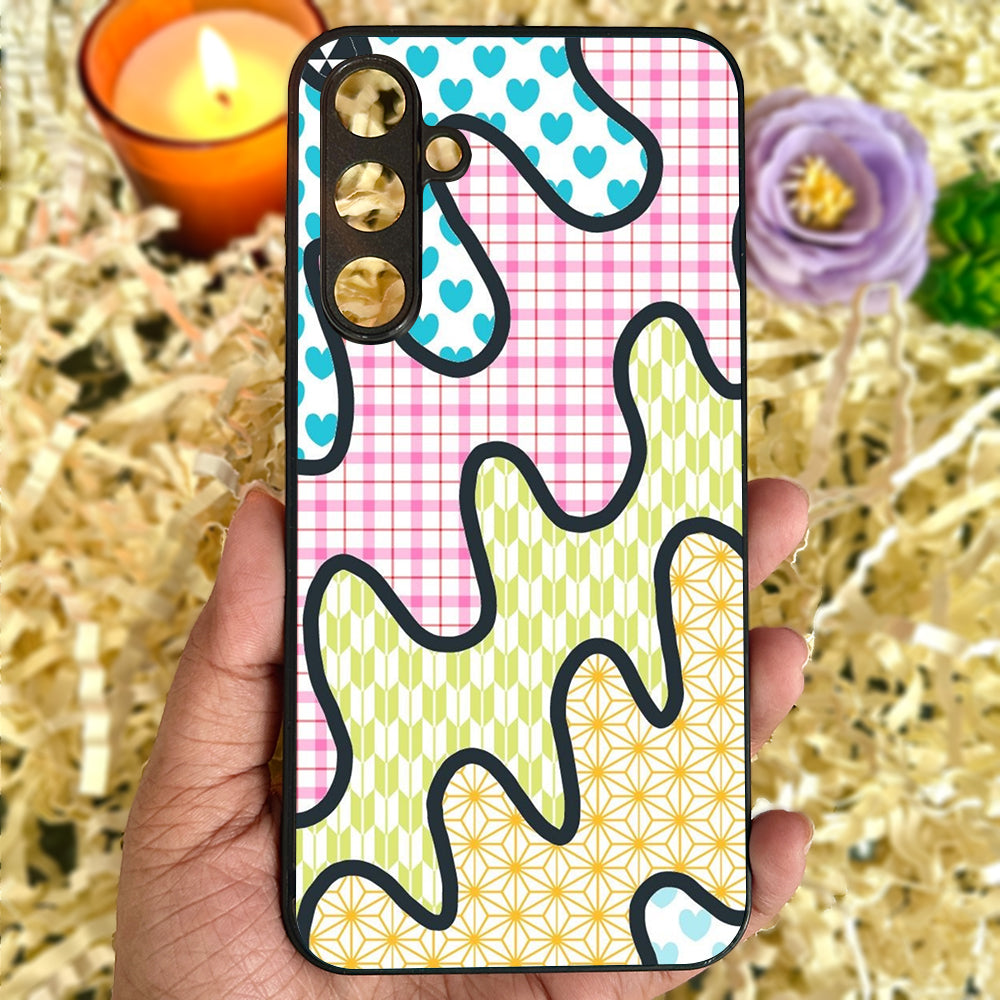 Playful Puzzle Metal Back Case for Samsung Galaxy S23fe 5G