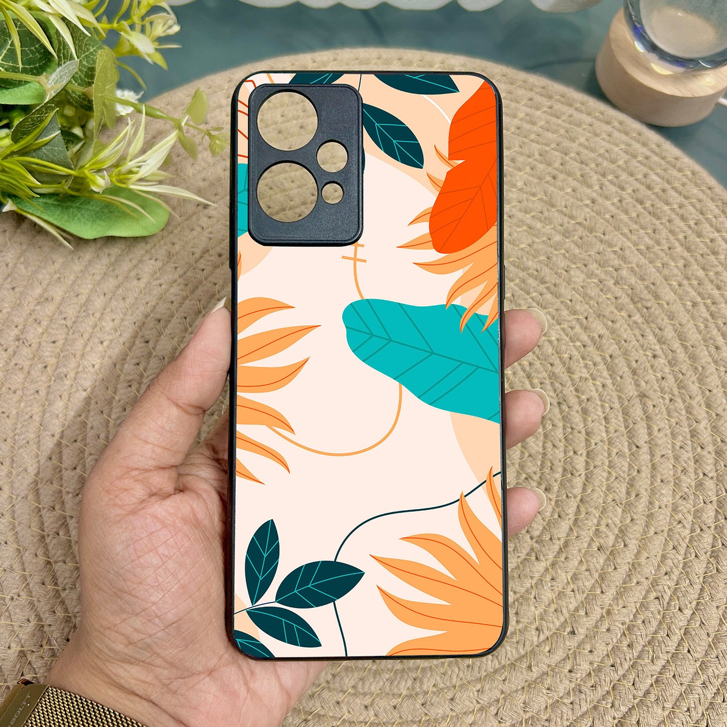 Leafy Vibe Glossy Case for Oneplus Nord CE 2 Lite (5G)