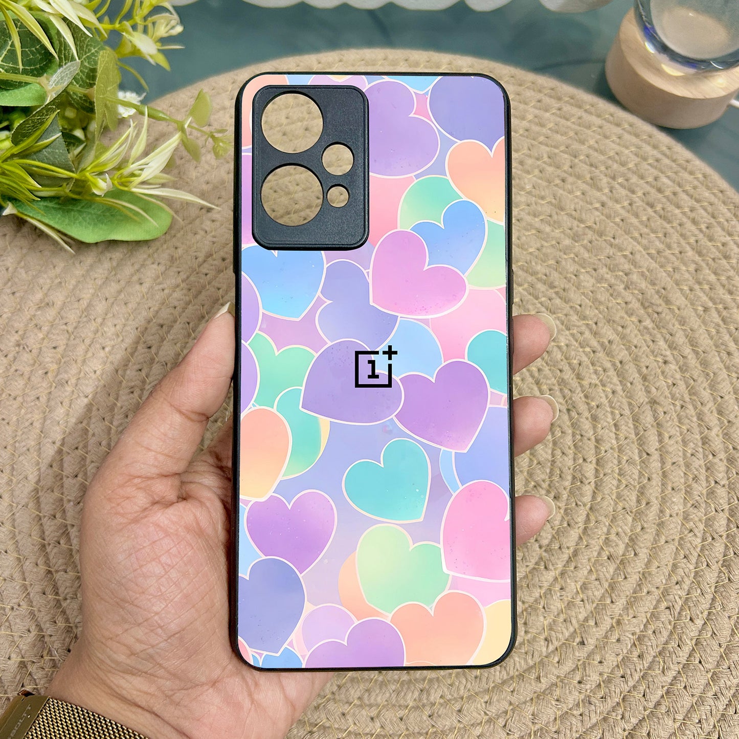 Pastel Hearts Glossy Case for Oneplus Nord CE 2 Lite (5G)