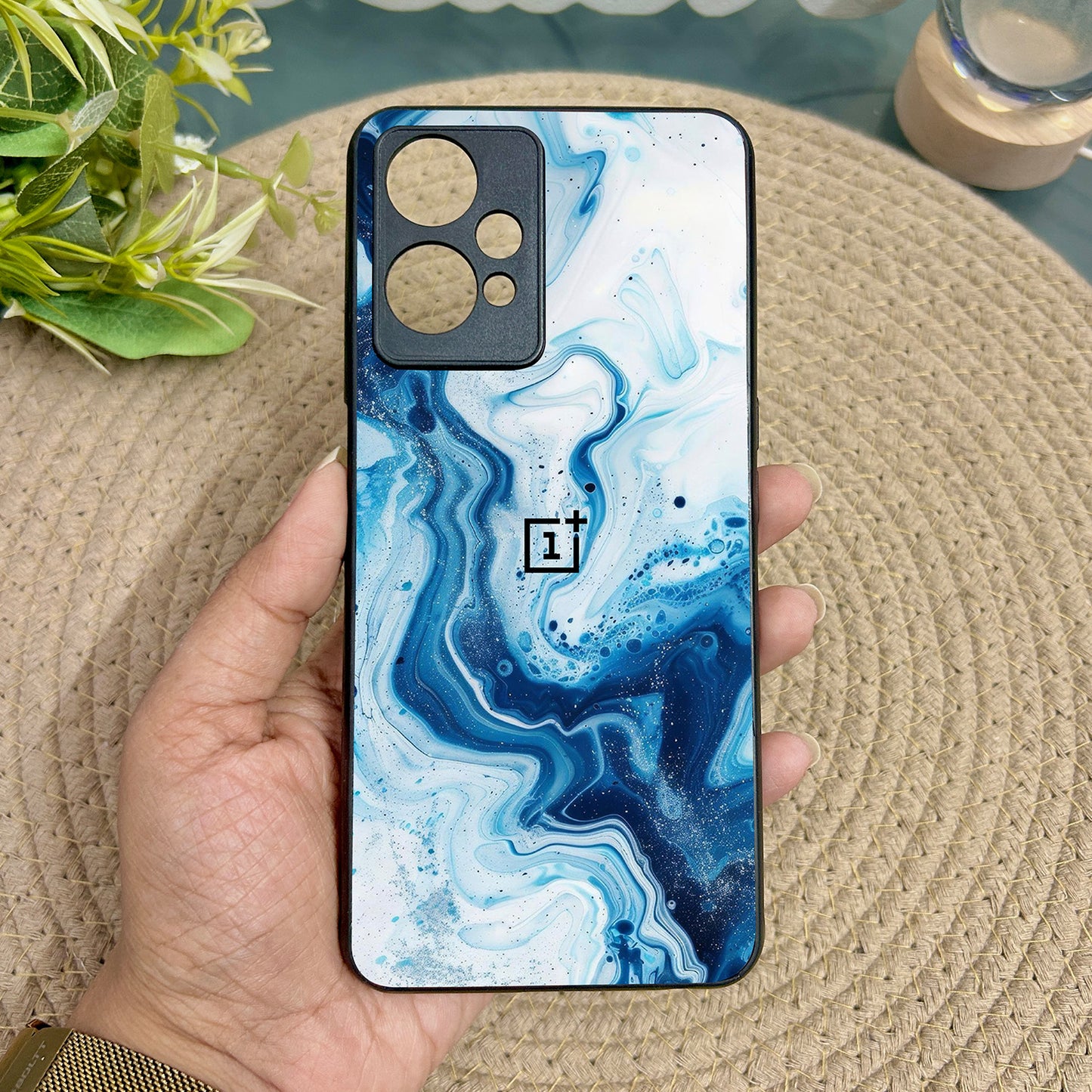 Glacier Wave Glossy Case for Oneplus Nord CE 2 Lite (5G)