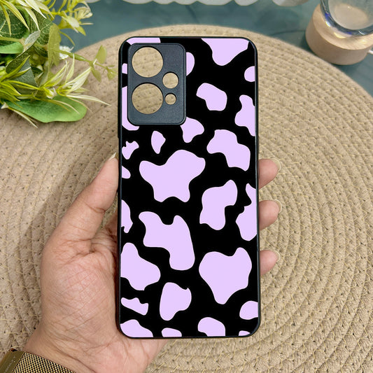 Lavender Cow Print Glossy Case for Oneplus Nord CE 2 Lite (5G)