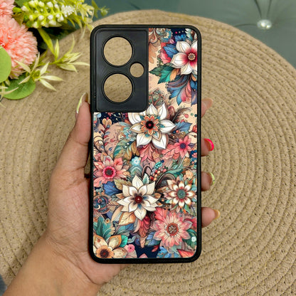 Floral Rush Metal Back Case for Oneplus Nord CE 3 Lite (5G)