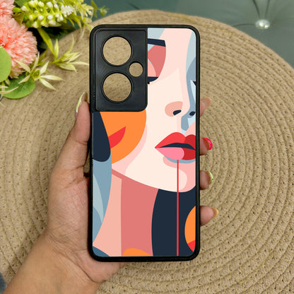 Ethereal Beauty Metal Back Case for Oneplus Nord CE 3 Lite (5G)