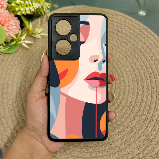 Ethereal Beauty Metal Back Case for Oneplus Nord CE 3 Lite (5G)