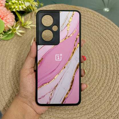 Soft Blush Metal Back Case for Oneplus Nord CE 3 Lite (5G)