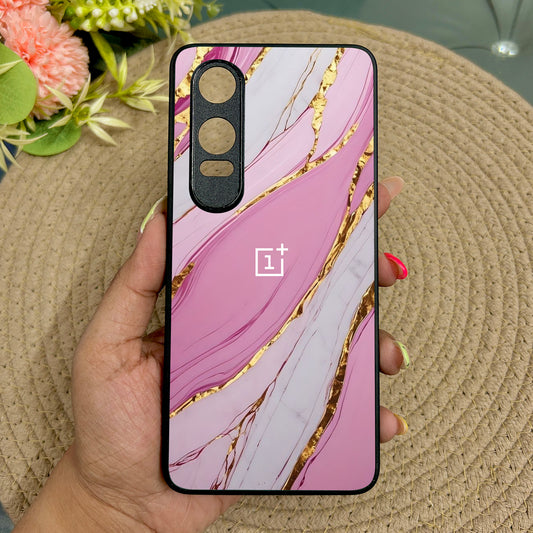 Soft Blush Metal Back Case for Oneplus Nord CE 4 Lite (5G)