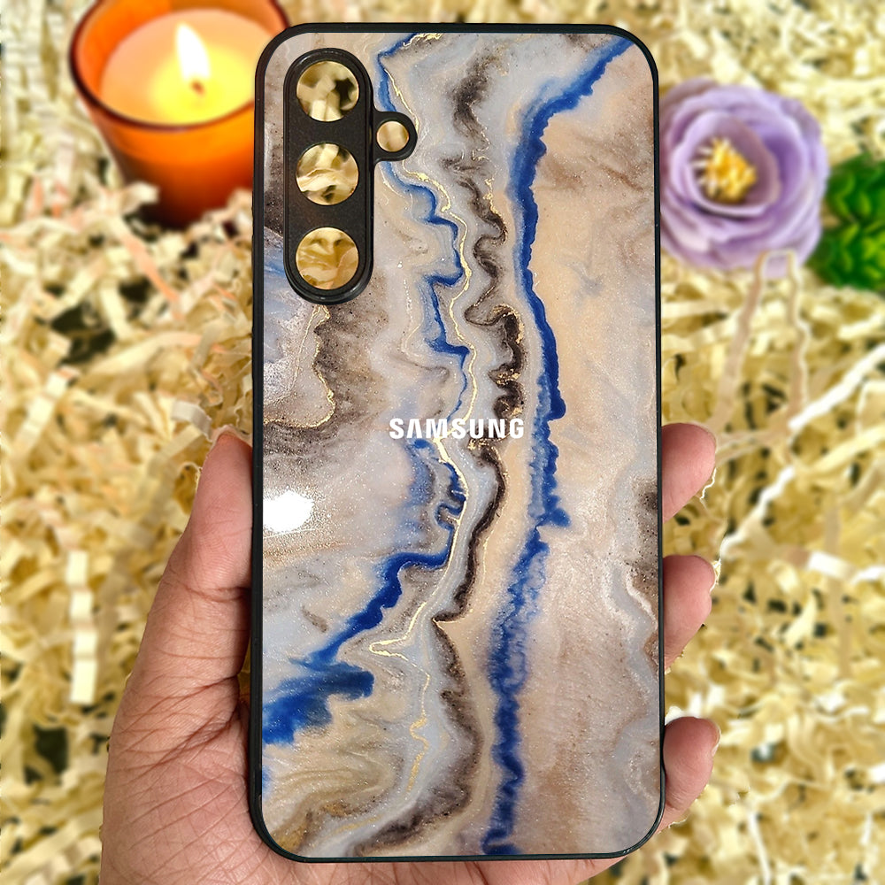 Crystal Drift Metal Back Case for Samsung Galaxy S23fe 5G