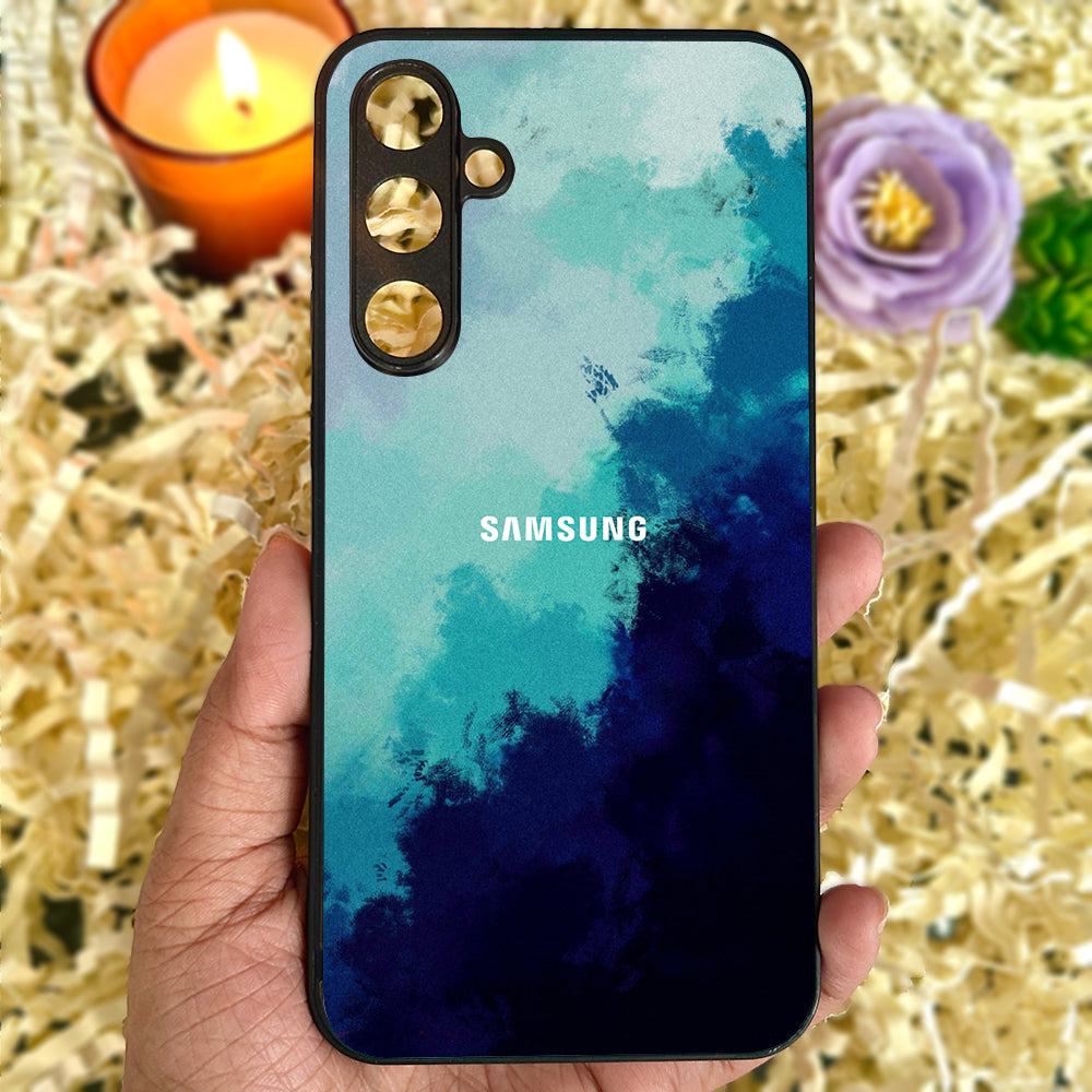 Bluora Glossy Metal Back Case for Samsung Galaxy S23fe 5G