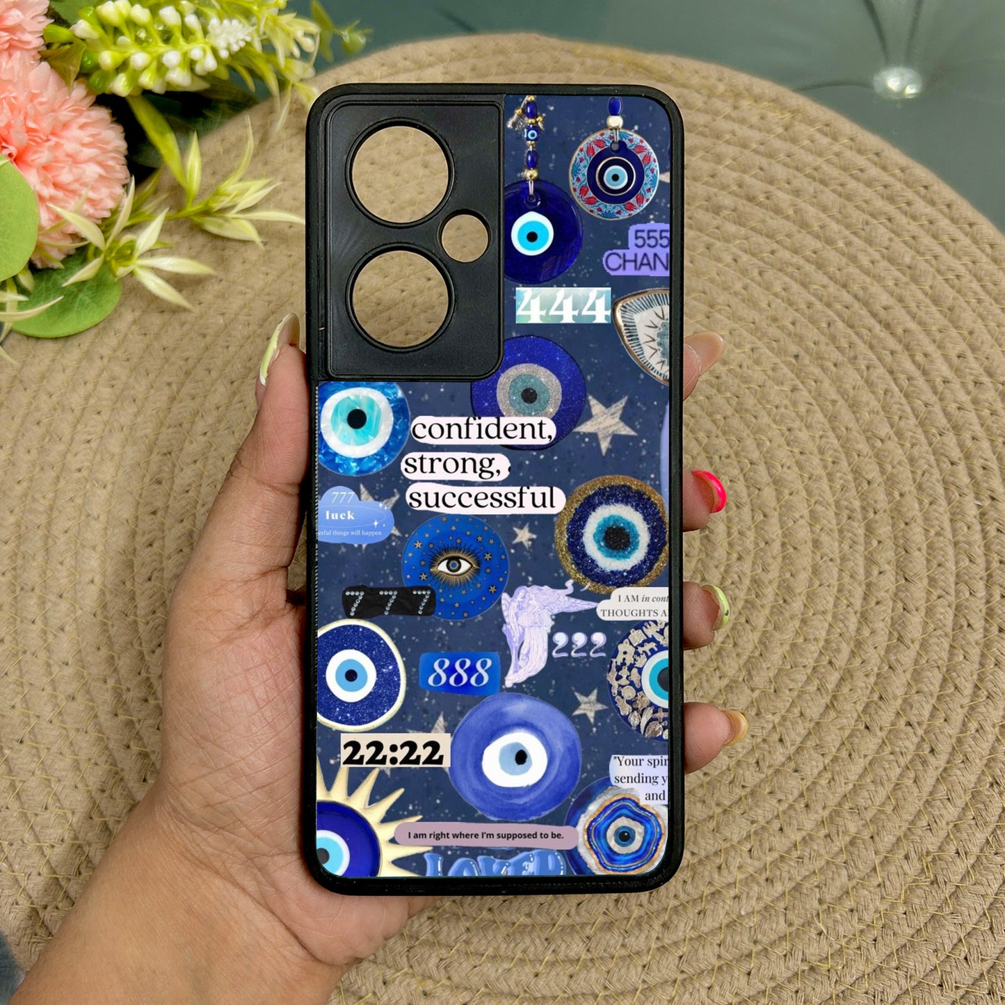 Affirmation Amulet Metal Back Case for Oneplus Nord CE 3 Lite (5G)