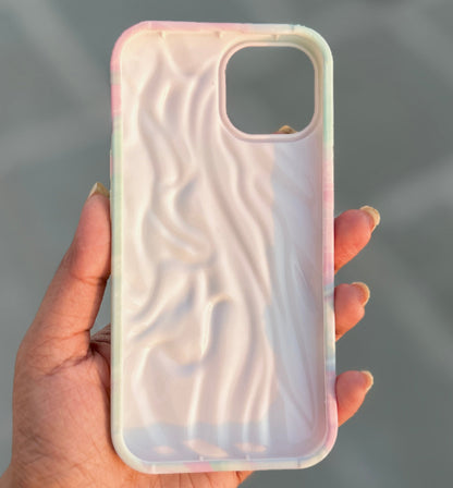 'Wonderful Day' Quoted Silicone Case for Apple iPhone