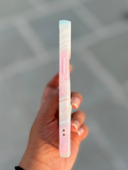 'Wonderful Day' Quoted Silicone Case for Apple iPhone