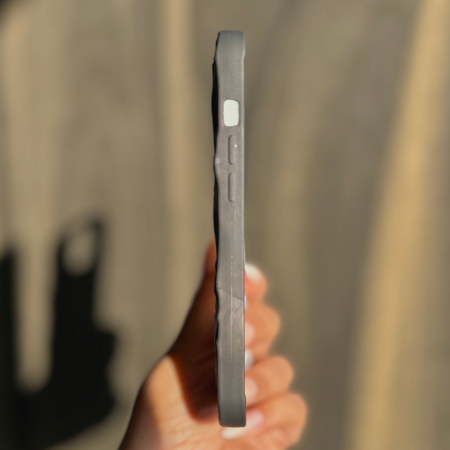 Smoky Waves Ombre Silicone Case for Apple iPhone