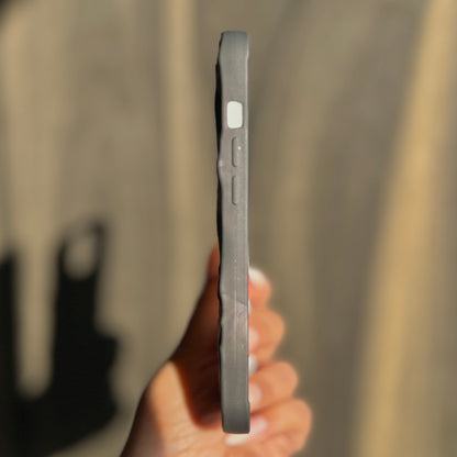 Smoky Waves Ombre Silicone Case for Apple iPhone