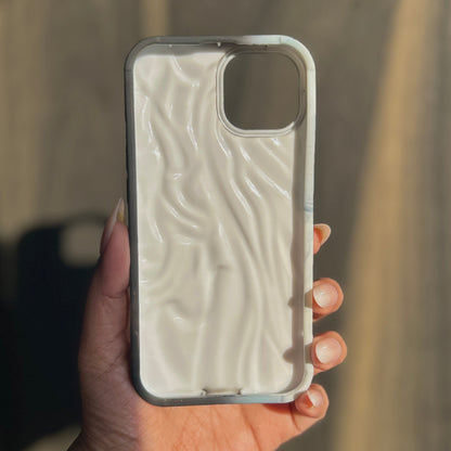 Smoky Waves Ombre Silicone Case for Apple iPhone