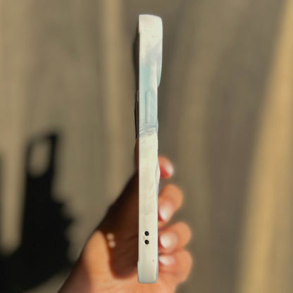 Smoky Waves Ombre Silicone Case for Apple iPhone