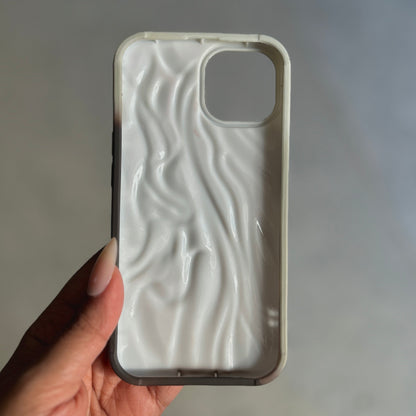'Fortune Favors The Bold' Quoted Silicone Case for Apple iPhone