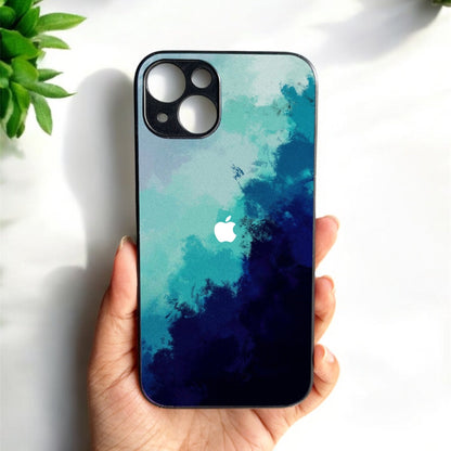 Bluora Glossy Metal Back Case for Apple Iphone 14 Plus