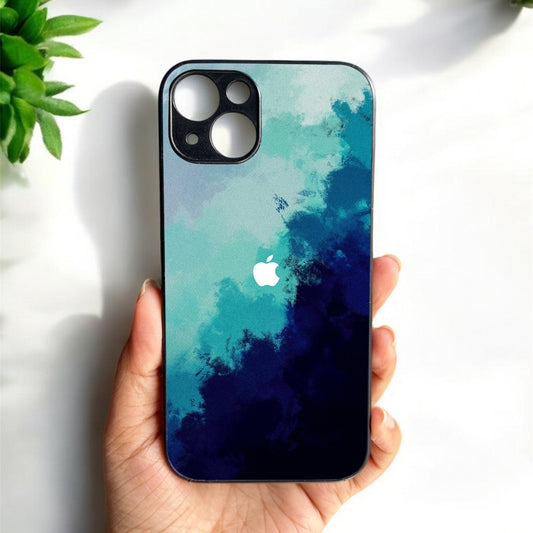 Bluora Glossy Metal Back Case for Apple Iphone 14 Plus