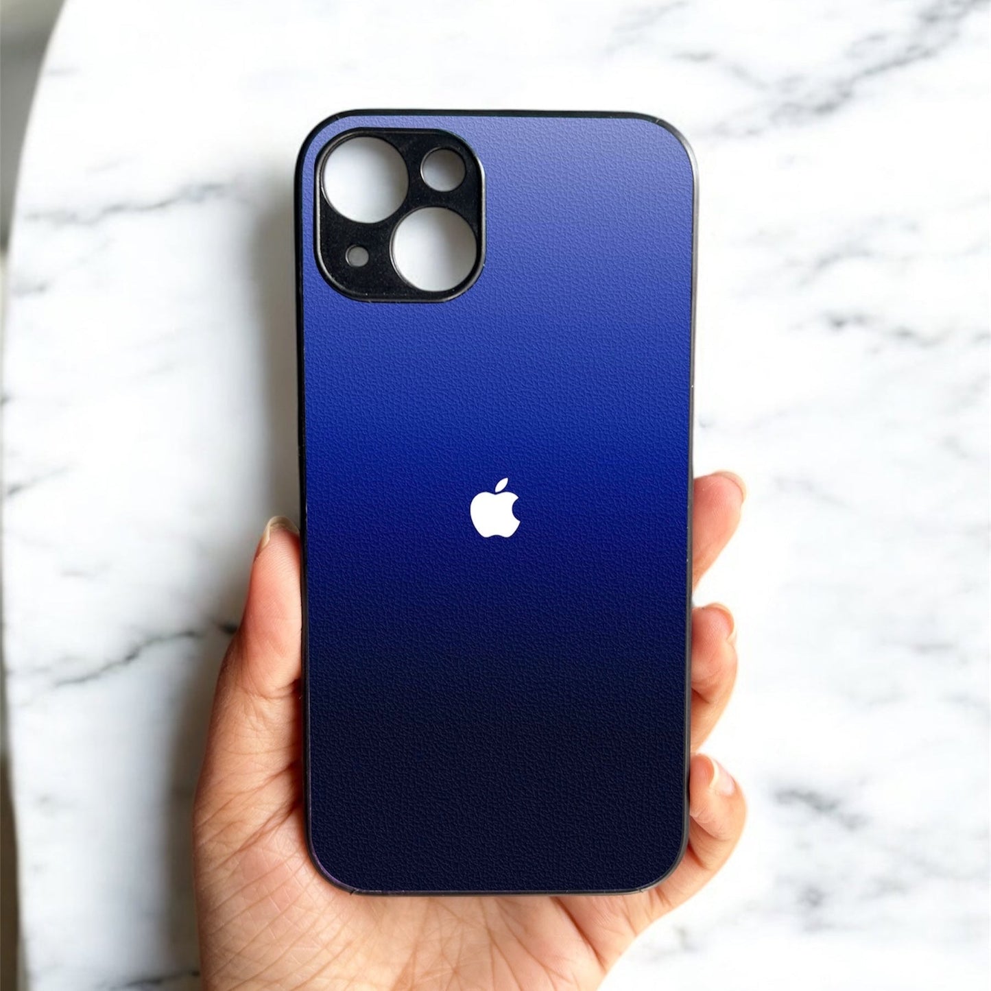 AquaShade Glossy Metal Back case for Apple Iphone 15 Plus