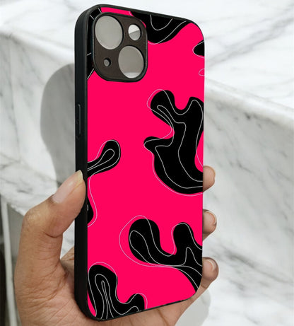 Hot Mess Glossy Metal Back Case for Apple iPhone