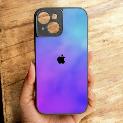 Prism Play Glossy Metal Back Case for Apple Iphone 15