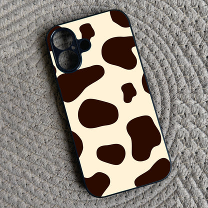 Cowtastic Metal Back Case for Apple Iphone 16