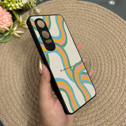 Kind Waves Metal Back Case for Oneplus Nord CE 4 Lite (5G)