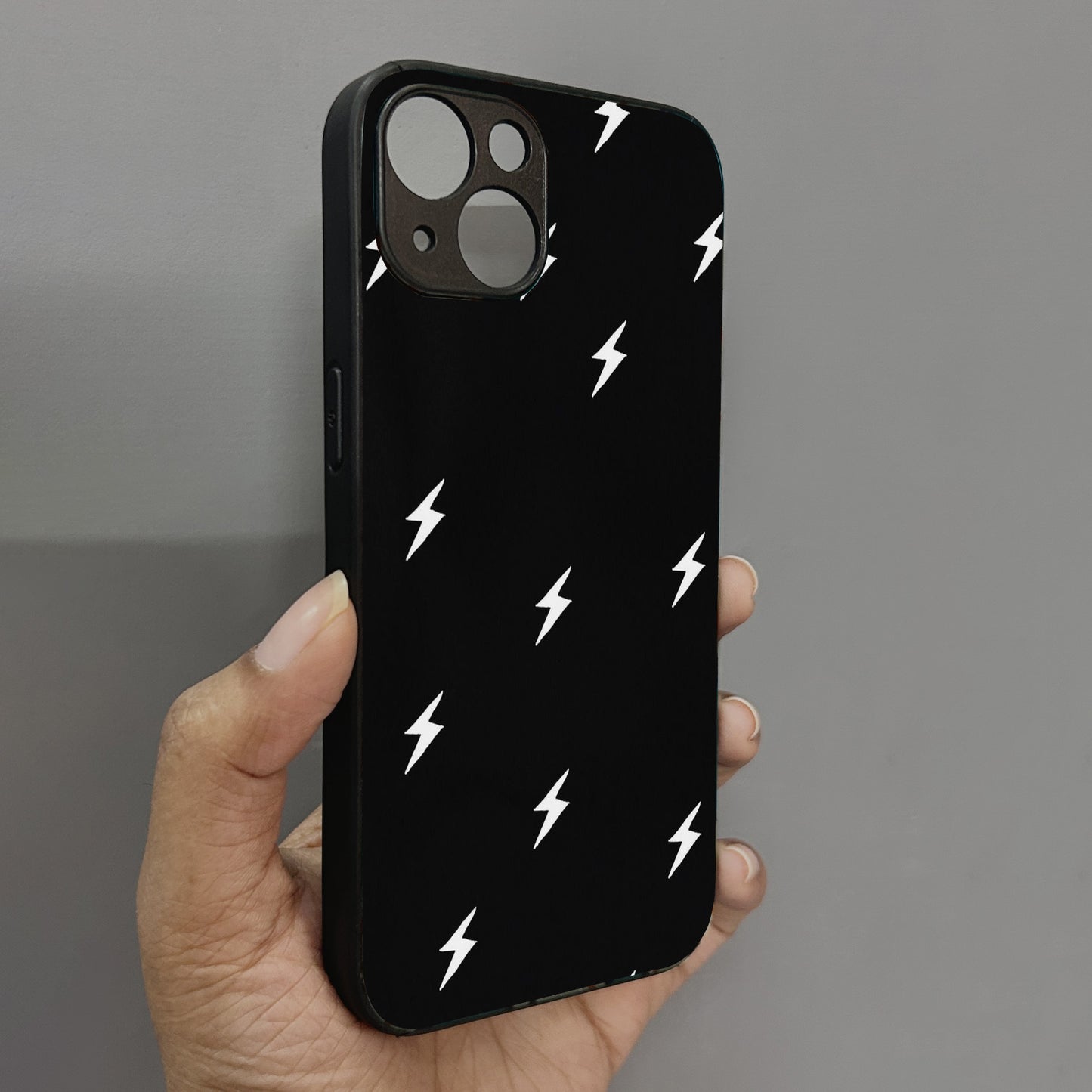 Bolt Babe Metal Back Case for Apple Iphone 14