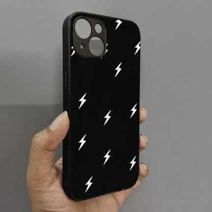 Bolt Babe Metal Back Case for Apple Iphone 13