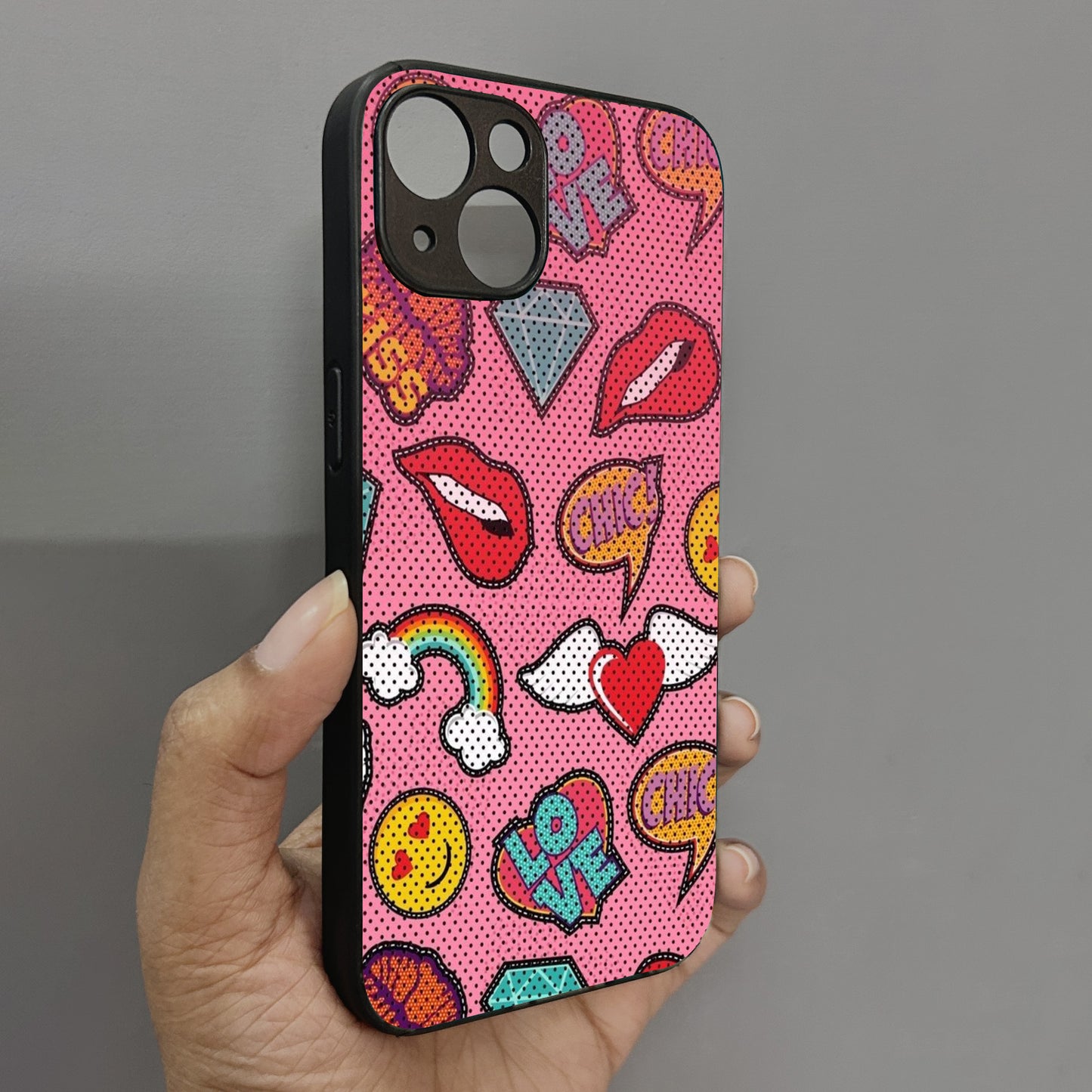 Pop Crush Metal Back Case for Apple Iphone 14