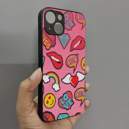 Pop Crush Metal Back Case for Apple Iphone 14