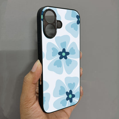 Cool Petals Metal Back Case for Apple Iphone 16