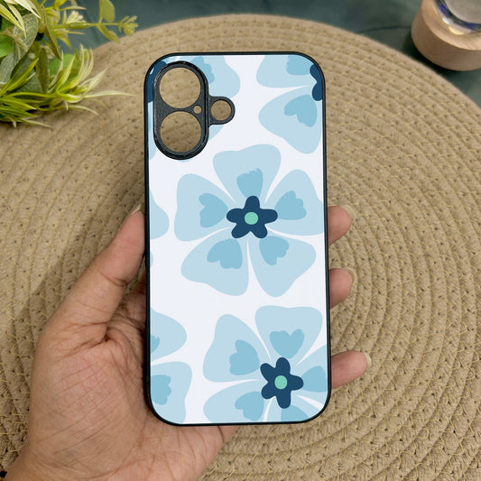Cool Petals Metal Back Case for Apple Iphone 16