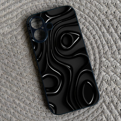 Dark Drip Metal Back Case for Apple Iphone 16