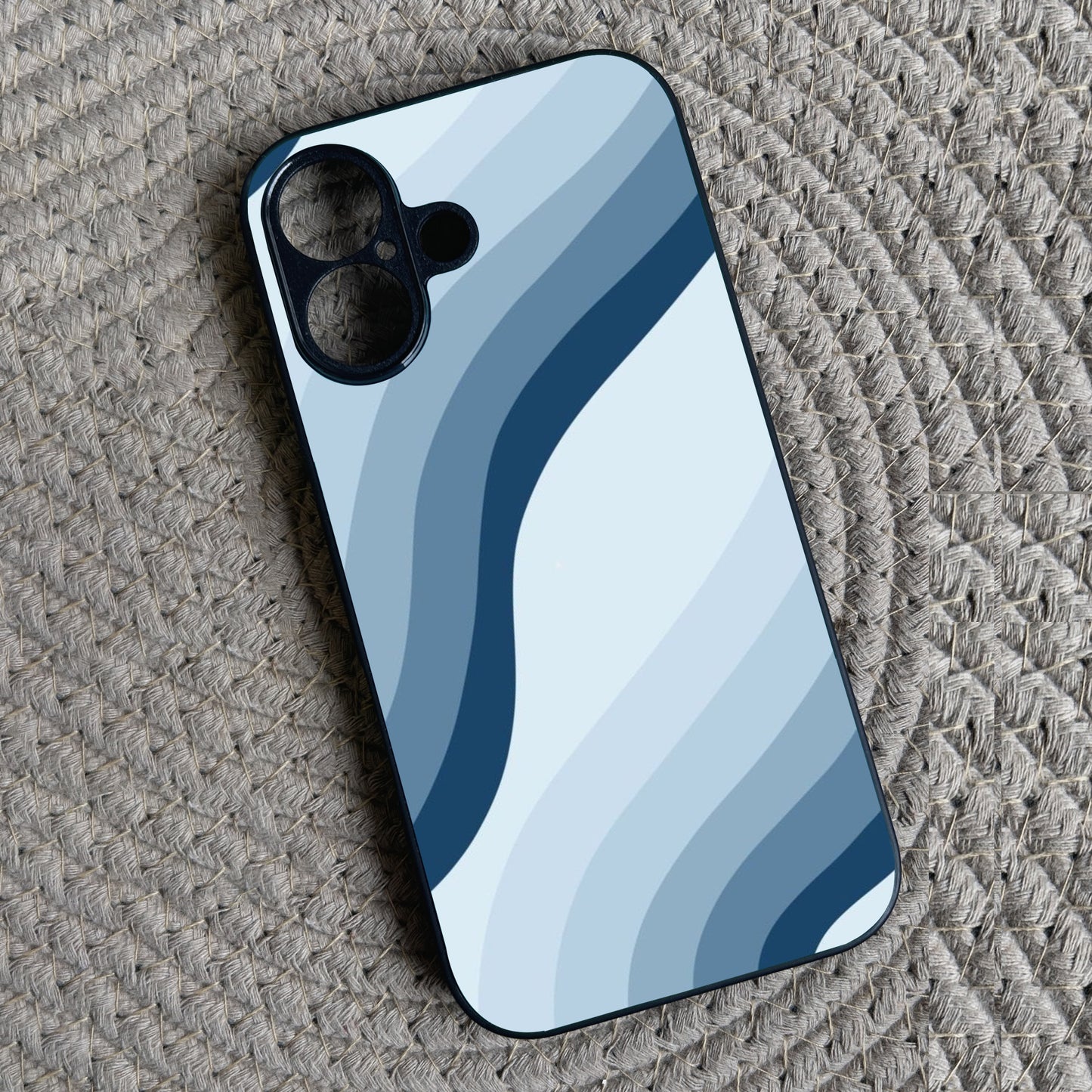 Cool Current Metal Back Case for Apple Iphone 16