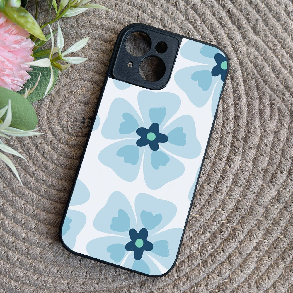 Cool Petals Metal Back Case for Apple Iphone 15
