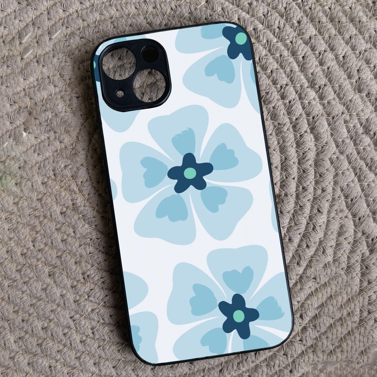 Cool Petals Metal Back Case for Apple Iphone 14 Plus